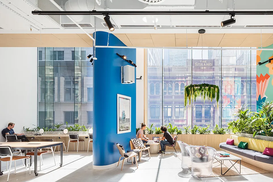 383 George Street, Sydney — office interior
