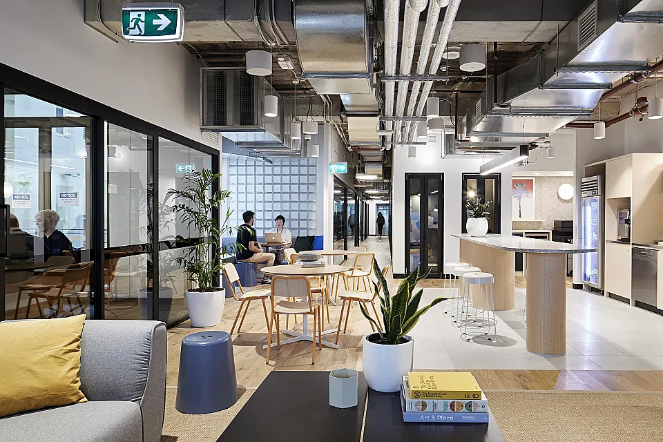 401 Collins Street, Melbourne — office interior