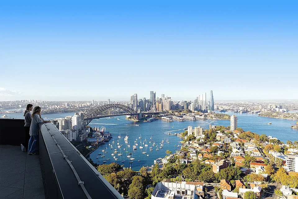 Work Club workspace at 101 Miller Street, North Sydney
