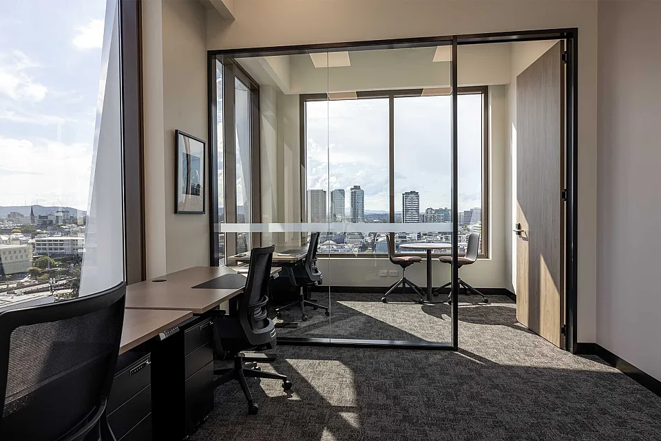 Work X, Alva Hotel, Fortitude Valley — office interior